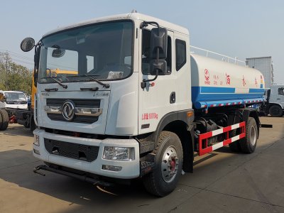 東風D9國五排放標準15立方灑水車發往大連瓦房店