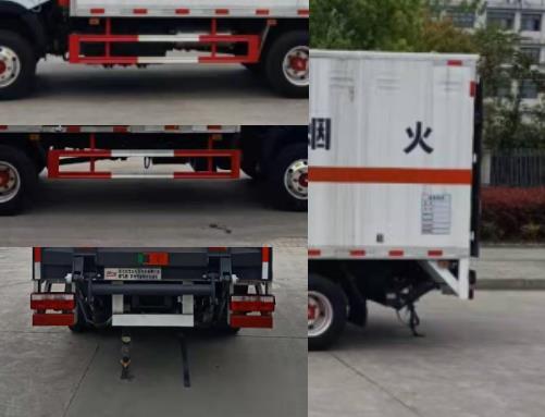 東風多利卡4.1米易燃氣體廂式運輸車